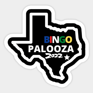 2022 Bingo Palooza *Front Side Only* Sticker